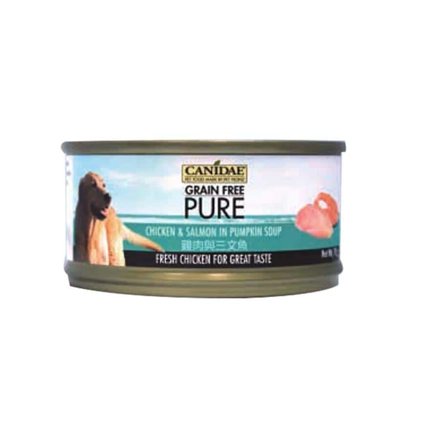 CANIDAE 咖比 PURE 狗罐頭 雞肉三文魚 Chicken & Salmon in Pumpkin Soup 70g (6202) (停售) (圖片2)