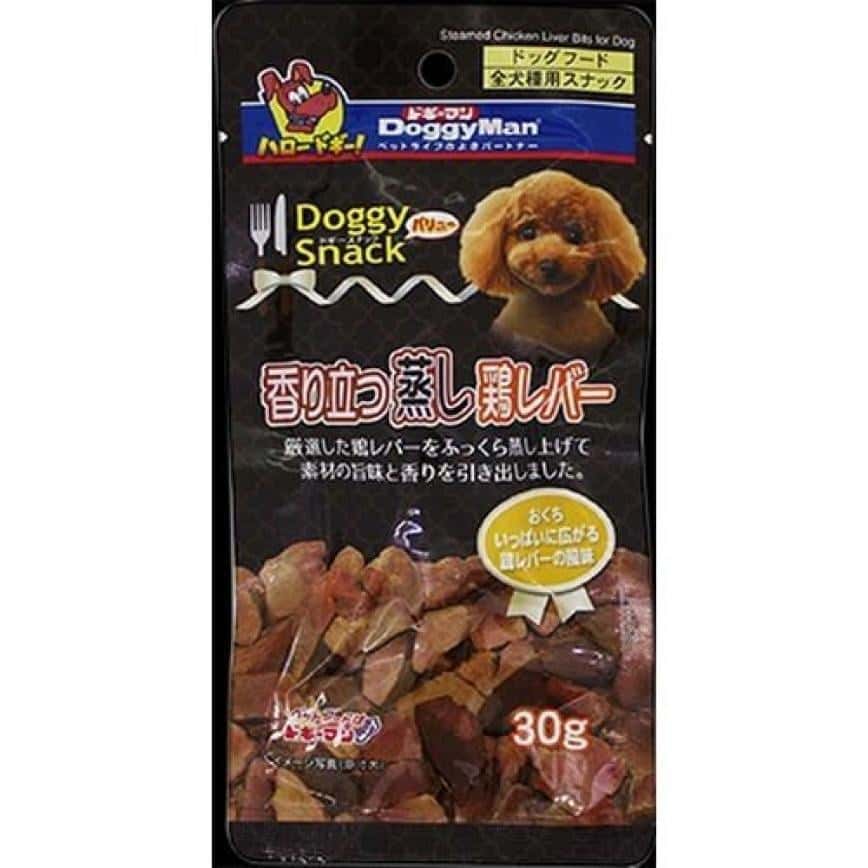 DoggyMan 日本狗零食 香燻營養雞肝 30g (停售) (圖片2)
