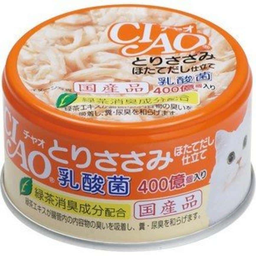 CIAO 貓罐頭 乳酸菌 雞肉及扇貝 85g (橙) (A-133) (停售) (圖片2)