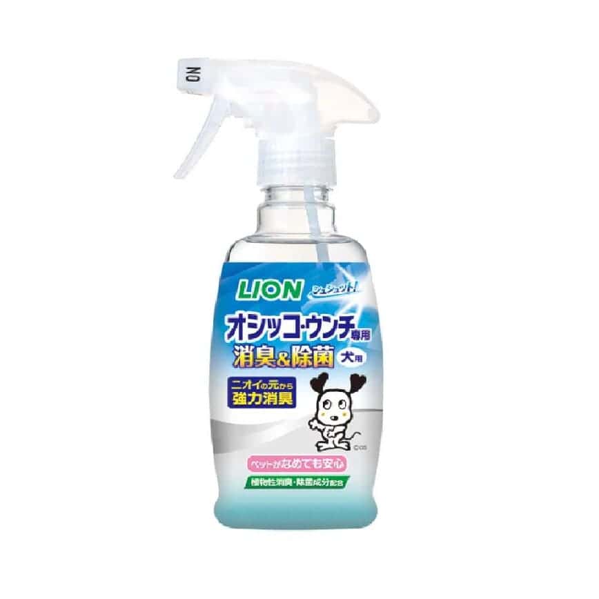 日本獅王LION Pet 狗狗家居專用 環境除菌消臭噴霧 300ml (藍白) (圖片2)