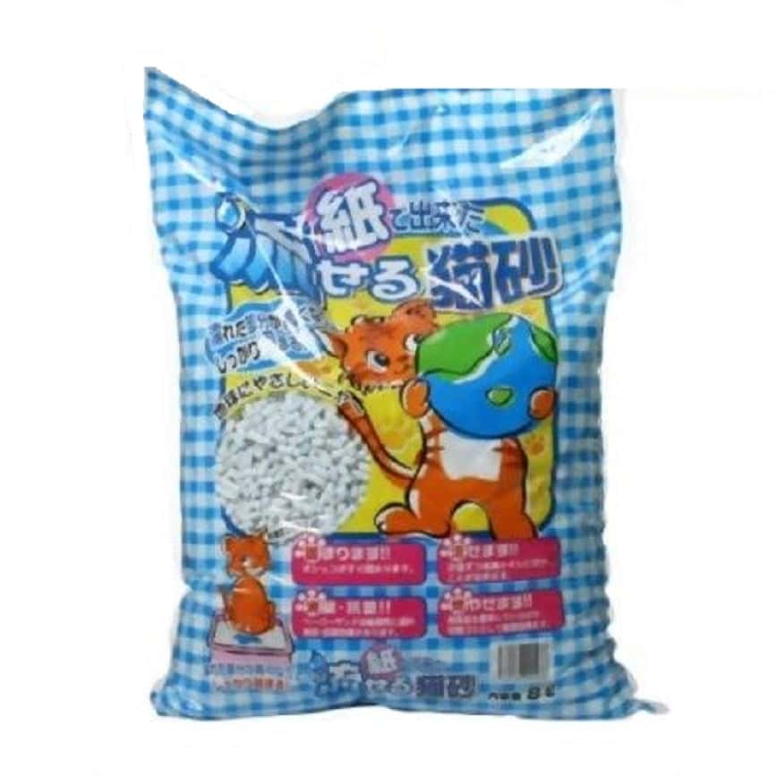 日本日野環保可沖廁 紙貓砂 8L (圖片2)