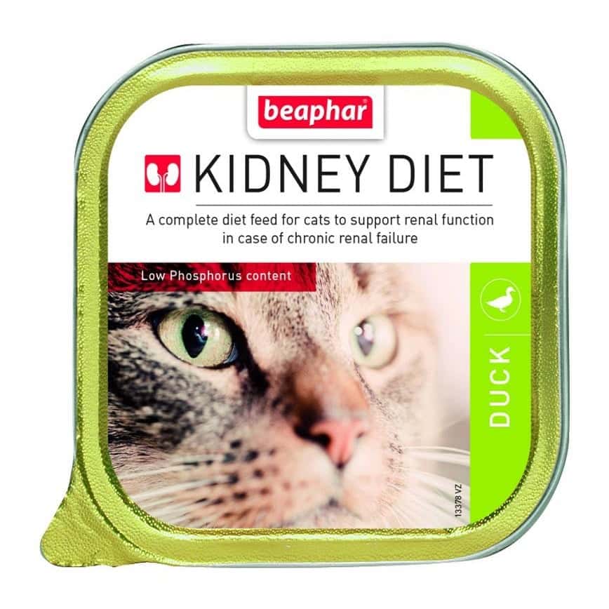 BEAPHAR KIDNEY DIET 貓罐頭 腎臟保健配方 鴨肉100g (綠色) (13378) (圖片2)
