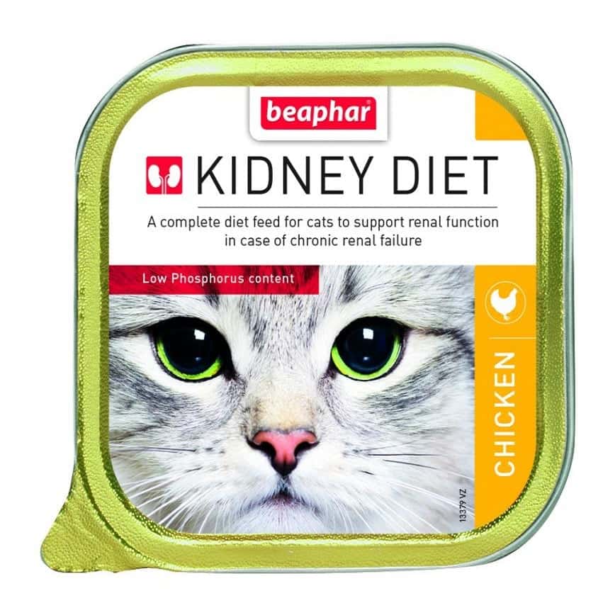 BEAPHAR KIDNEY DIET 貓罐頭 腎臟保健配方 雞肉 100g (黃色) (13379) (圖片2)