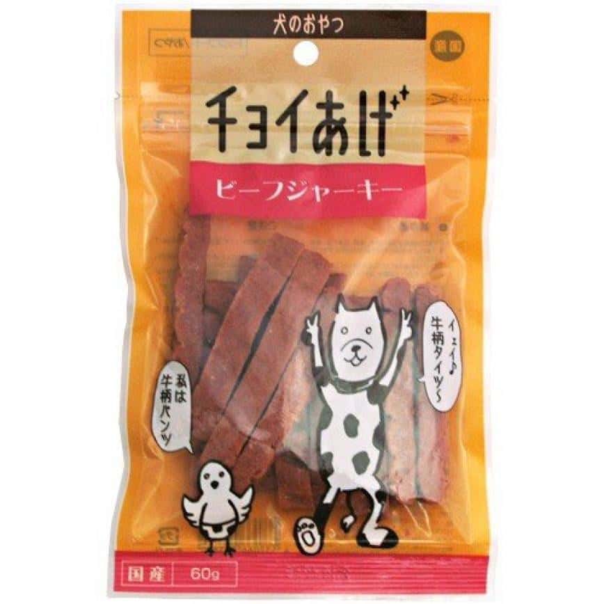 日本Doggie 日本製造狗狗牛肉乾 60g (圖片2)