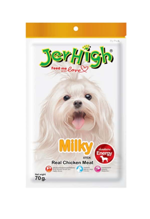Jerhigh 狗小食 Milky牛奶條 70g (JER09) (圖片2)