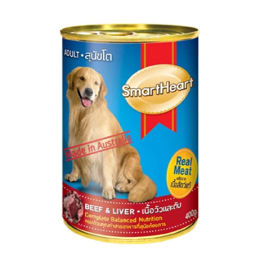 SmartHeart 愛心 成犬狗罐頭 牛肉+肝 400g (SDA/BL400) (圖片2)