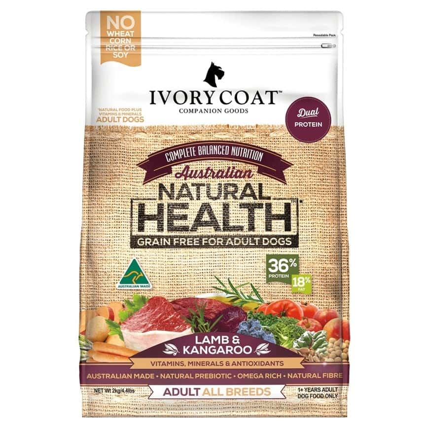 Ivory Coat 狗糧 羊肉和袋鼠肉成犬配方 Lamb & kangaroo 2kg (IALK2K) (TBS) (圖片2)