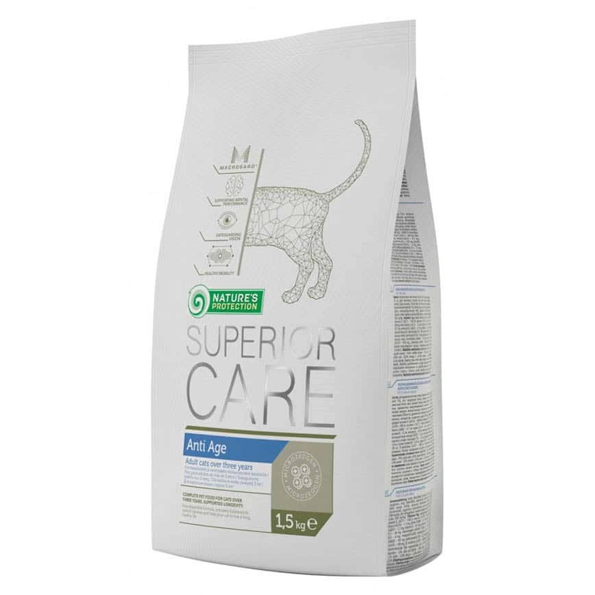 Nature's Protection 貓糧 Superior Care 黑酵母成貓配方 雞+火雞+鴨 1.5kg (AA841.5K) (圖片2)