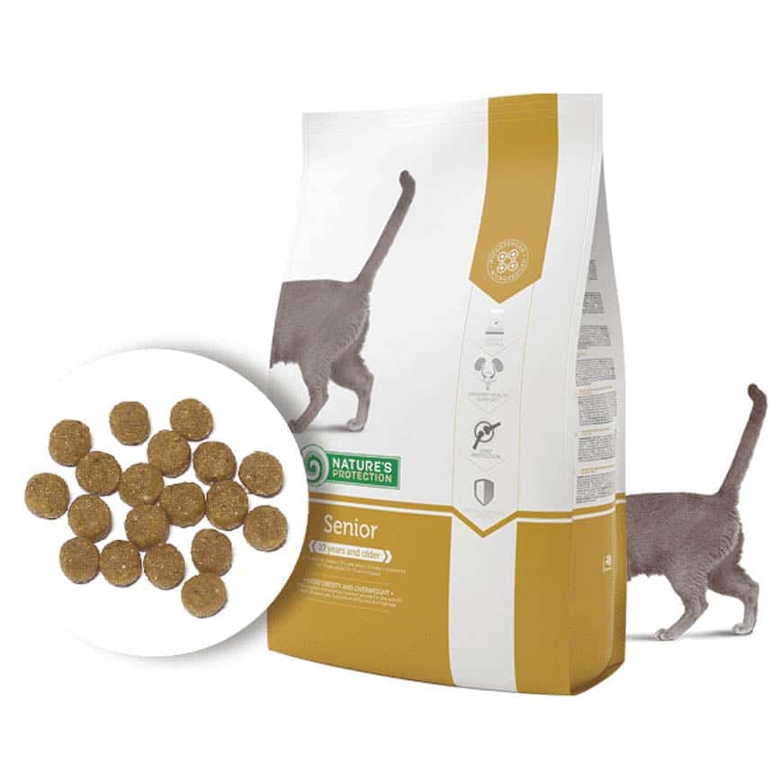 Nature's Protection 貓糧 老貓糧 加護系列 活力老貓配方 2kg 白黃 (FS4312K) (圖片2)