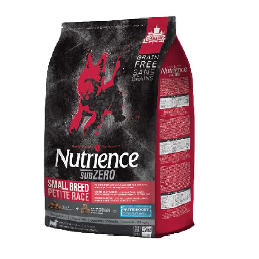 Nutrience SUBZERO 無穀物狗糧 小型犬配方 凍乾脫水鮮牛肝配紅肉及海魚 D6720(4.5kg/10lb) (圖片2)