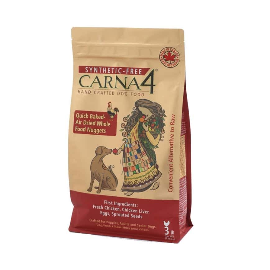 CARNA4 無穀物狗糧 頂級烘培風乾系列 全犬配方 雞肉 3lbs (CN3126) (圖片2)