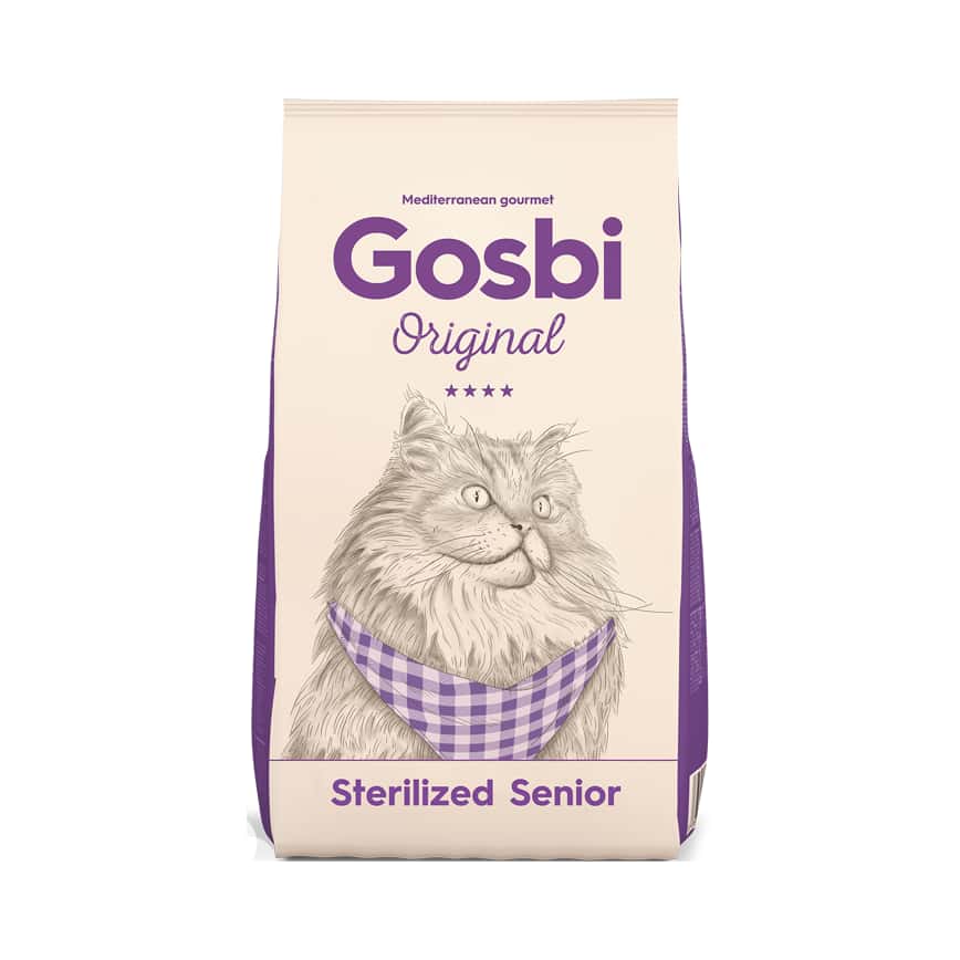 Gosbi Original 貓糧 老貓絕育配方 7kg (GCSS7K) (紫) (圖片2)