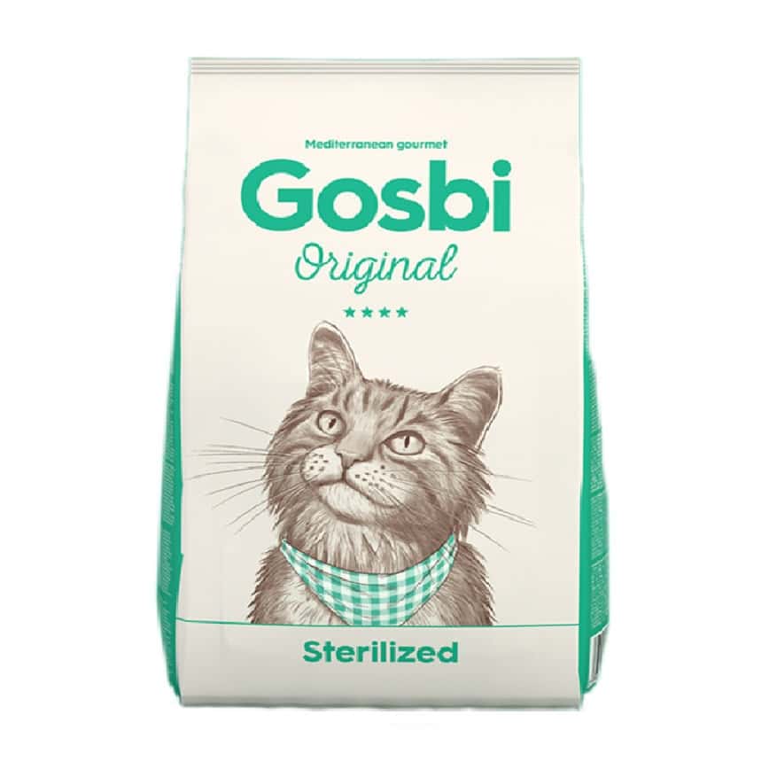 Gosbi Original 貓糧 絕育配方3kg (GCS3K) (綠) (圖片2)