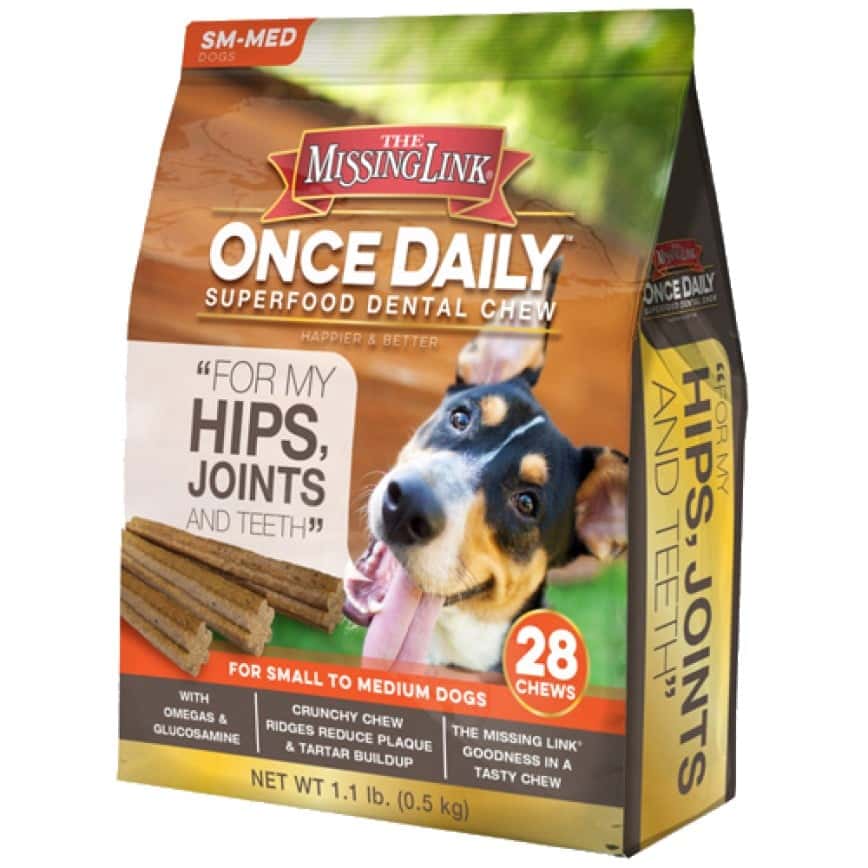 Missing Link美善靈 潔齒骨 護關節潔配方 小型及中犬用 28支 (ML400160) (圖片2)