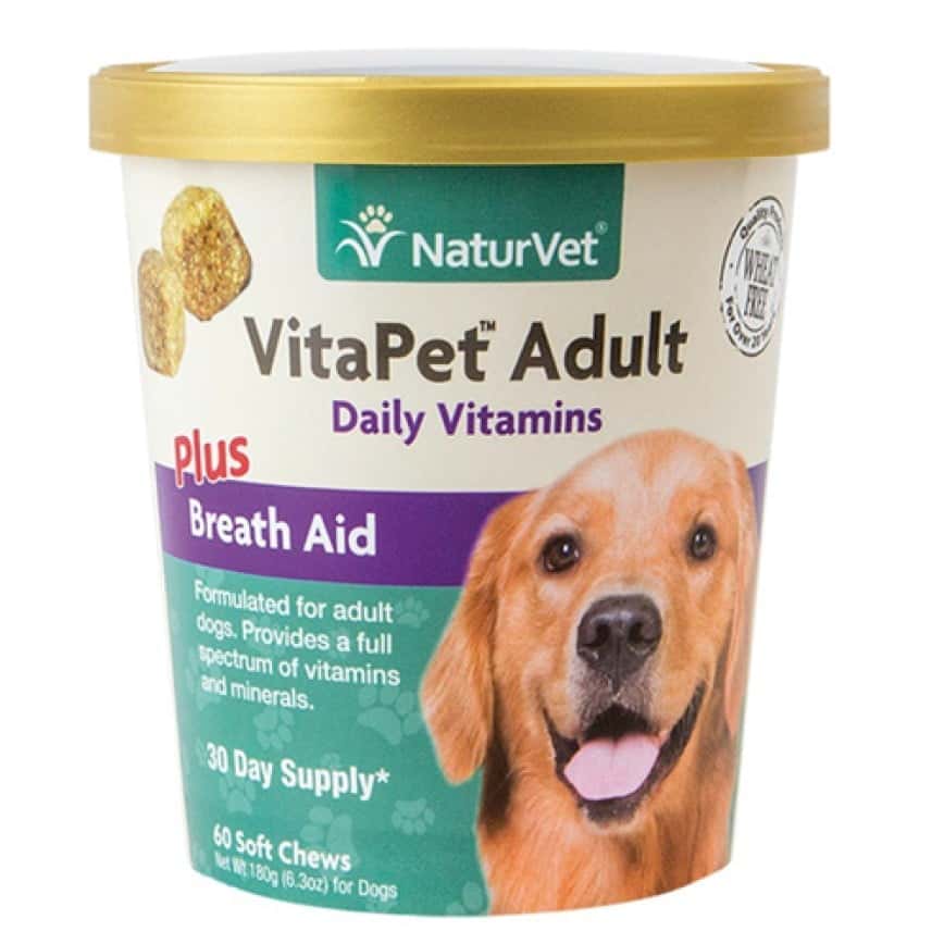 NaturVet天然寶 保健品 維他命配方 成犬用 60粒 (N3687) (圖片2)