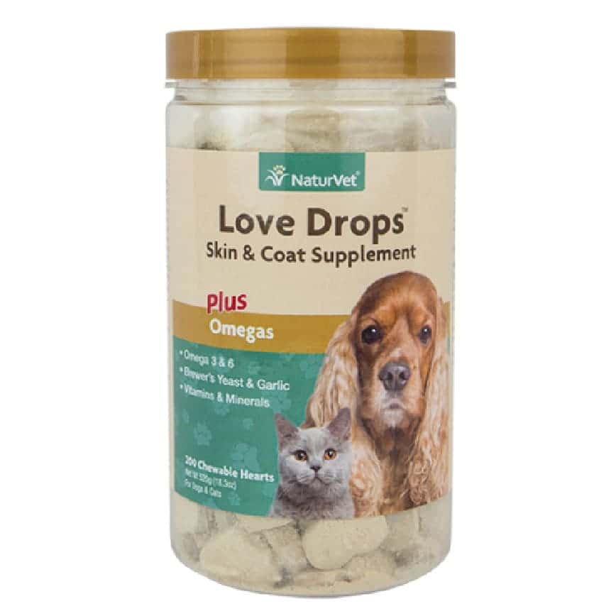 NaturVet天然寶 保健品 美毛營養丸 花生+肝+大蒜味 200粒 (N3032) (圖片2)