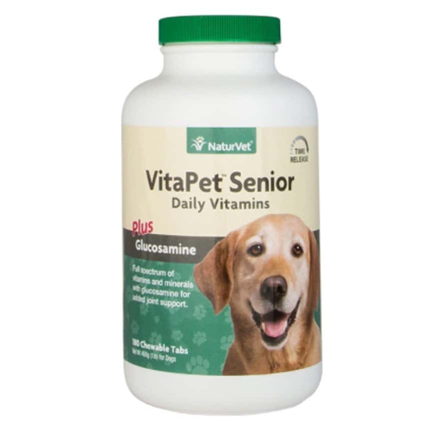 NaturVet天然寶 保健品 關節配方長效營養丸 老犬用 180粒 (N3031) (圖片2)