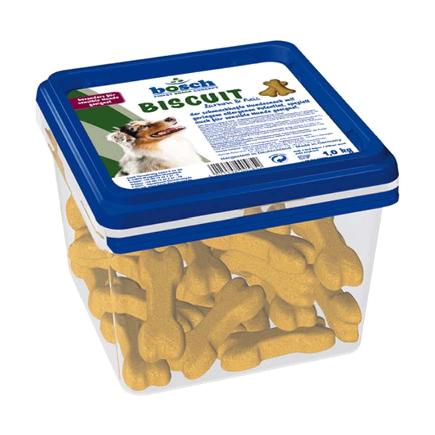 Bosch 狗小食 狗餅 骨頭型 羊肉+米配方 1kg (BO-3228101) (圖片2)
