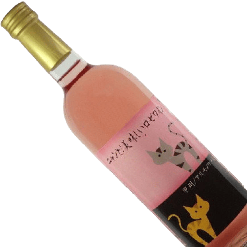 日本山梨縣 I Love Cats 甲州玫瑰葡萄酒紅酒 720ml (TBM) (圖片2)